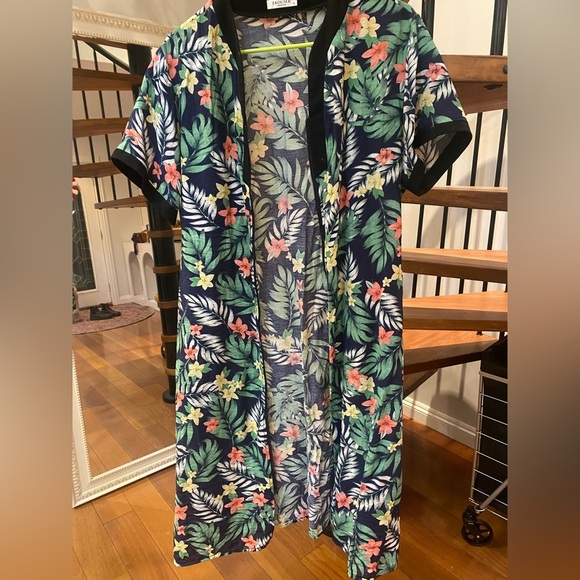 Ekouaer Other - Floral Kimono Cardigan Robe